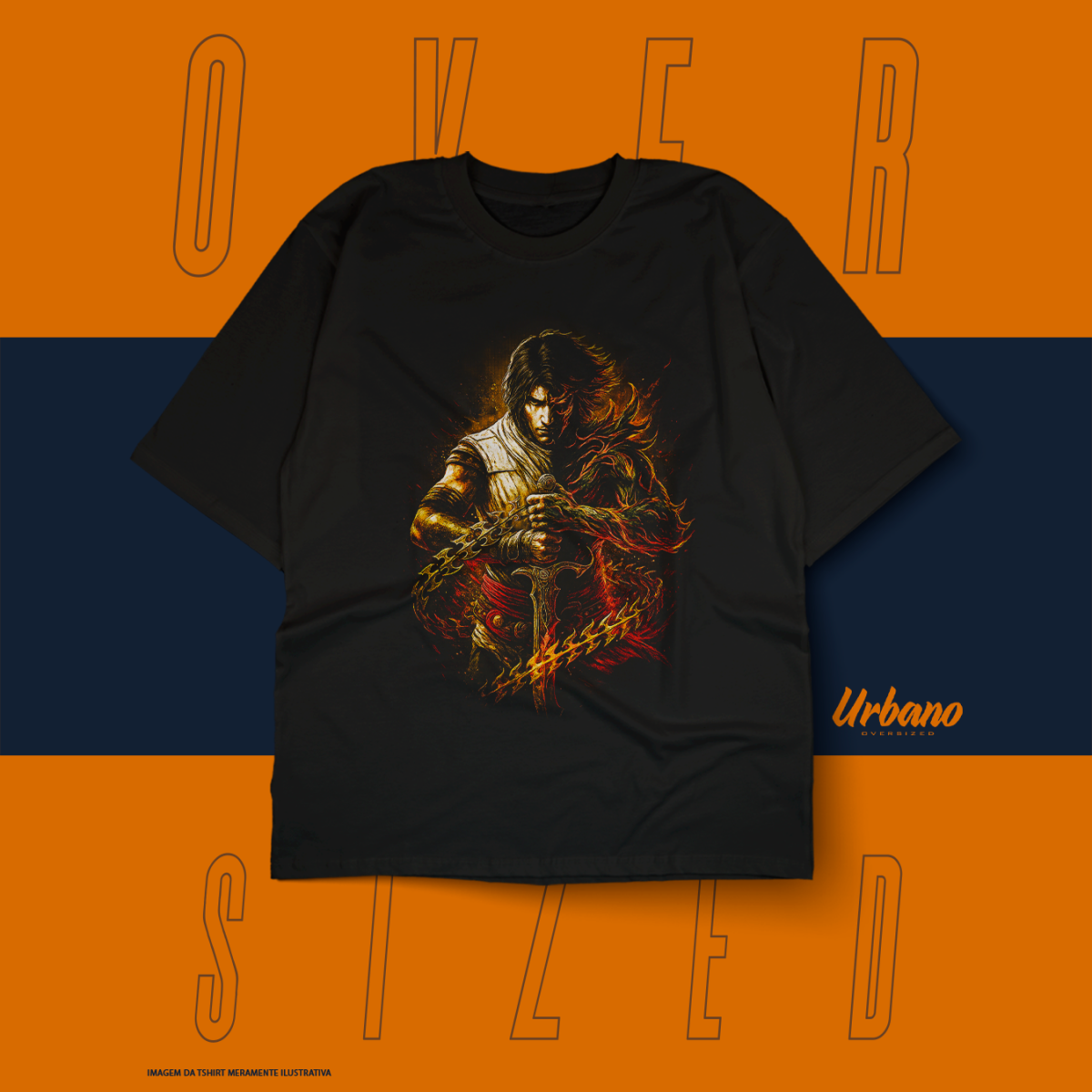 Nome do produto: Oversized Básica - Classic Games