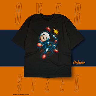Oversized Básica - Classic Games - Bomberman 