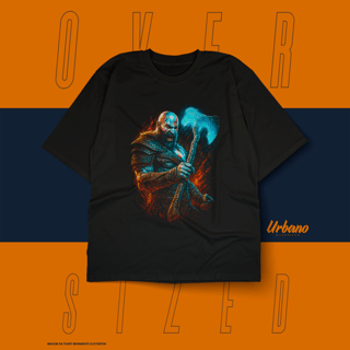 Oversized Básica - Classic Games - God Of War