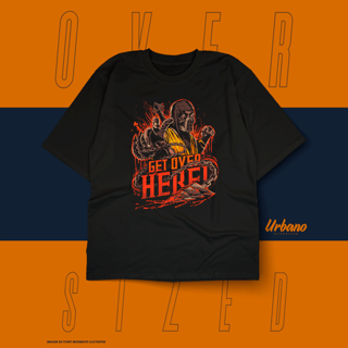 Oversized Básica - Classic Games - Mortal Kombat 