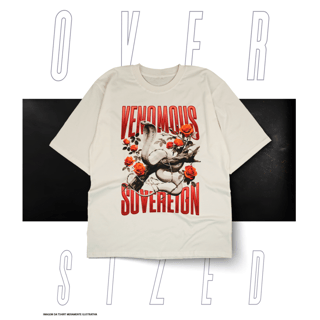 Nome do produto Oversized Básica Street Wear - Venomous