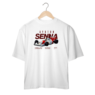 Oversized Básica - Ayrton Senna F1