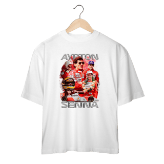 Nome do produto Oversized Básica - Ayrton Senna F1