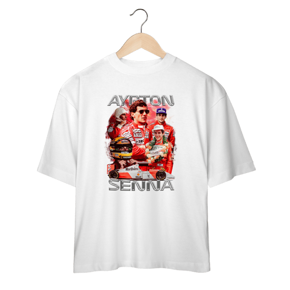 Oversized Básica - Ayrton Senna F1