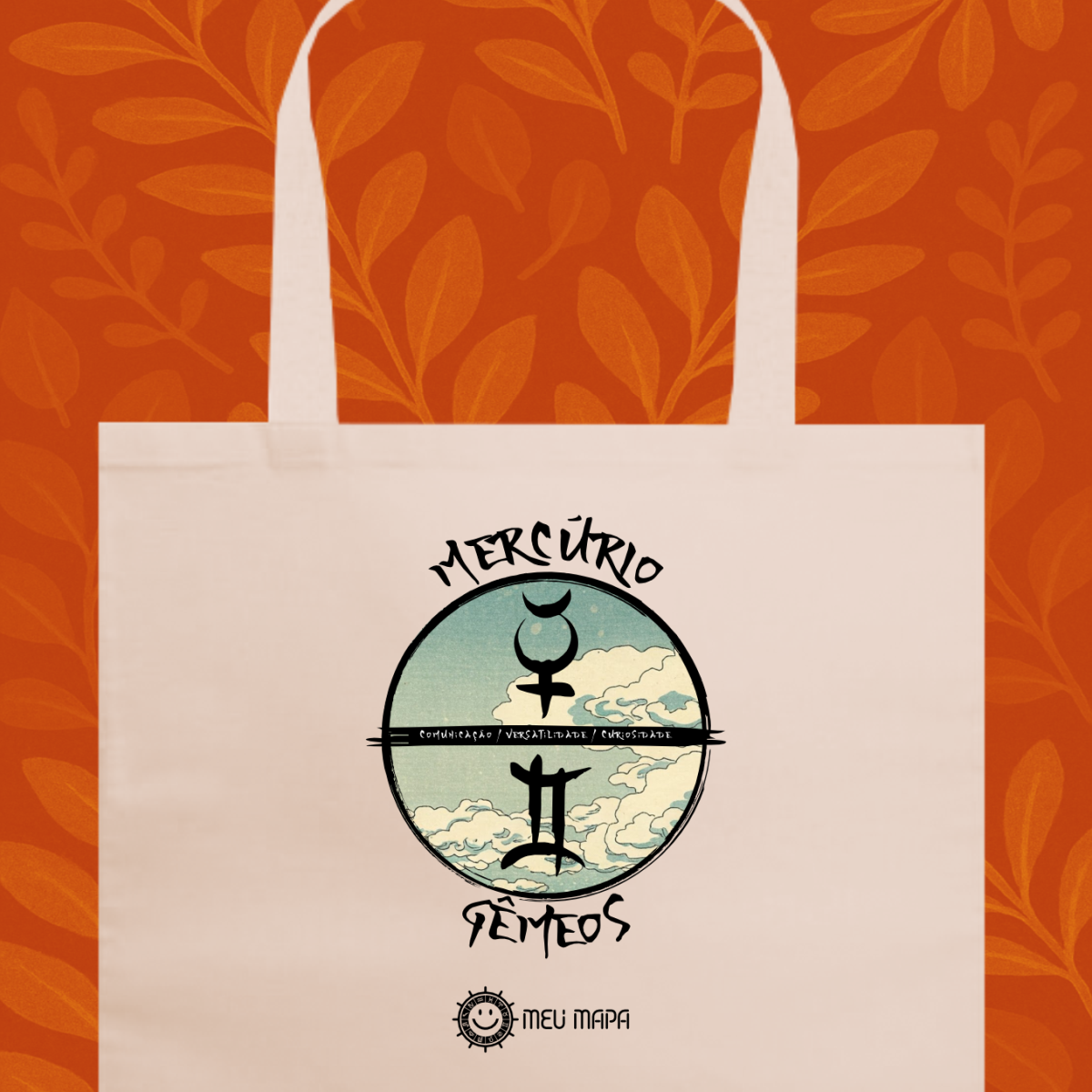 Nome do produto: Ecobag Gêmeos/Mercúrio Ilustrada