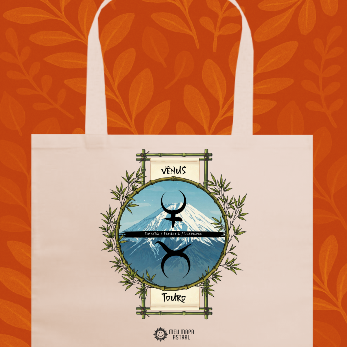 Nome do produto: Ecobag Touro/Vênus Ilustrada