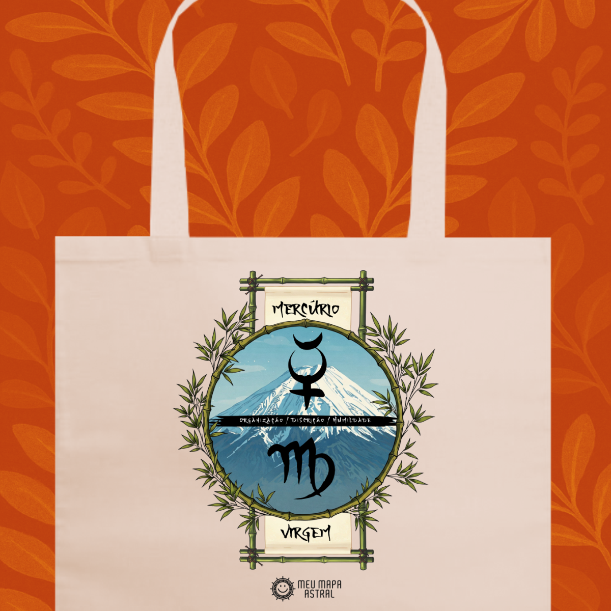 Nome do produto: Ecobag Virgem/Mercúrio Ilustrada