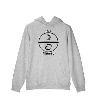 Nome do produto Moletom Câncer/Lua Gráfico