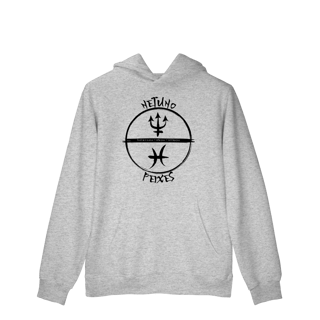 Nome do produto Moletom Peixes/Netuno Gráfico