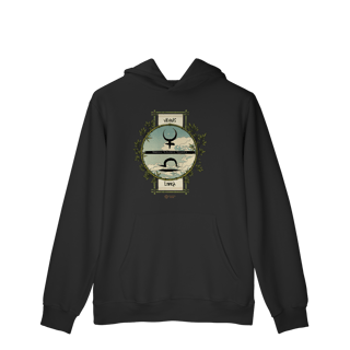 Nome do produto Moletom Libra/Vênus Ilustrado