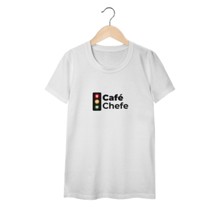 Camisa Clássica Café Chefe - Baby Look