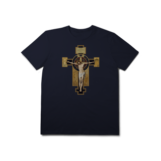 Nome do produto Cruz com Medalha de São Bento - IESVS NAZARENVS REX IVDÆORVM