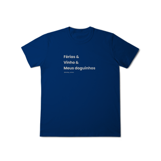 Nome do produtoFérias & Vinho & Meus doguinhos