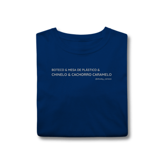 Nome do produtoboteco & mesa de plástico & chinelo & cachorro caramelo