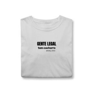 Nome do produtoGente legal tem cachorro