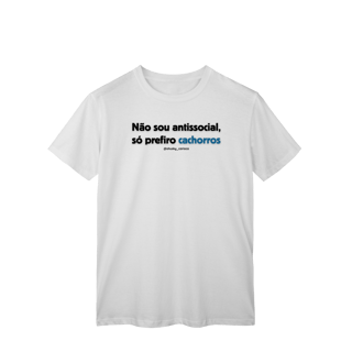 Nome do produtoNão sou antissocial, só prefiro cachorros