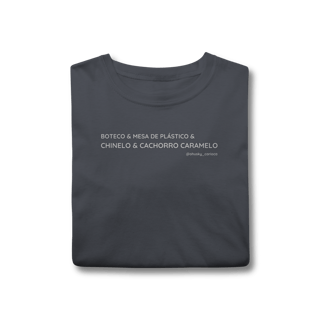 Nome do produtoboteco & mesa de plástico & chinelo & cachorro caramelo