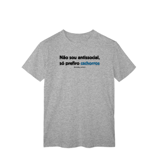 Nome do produtoNão sou antissocial, só prefiro cachorros