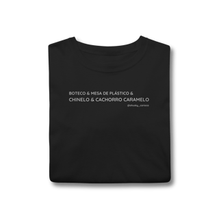 Nome do produtoboteco & mesa de plástico & chinelo & cachorro caramelo