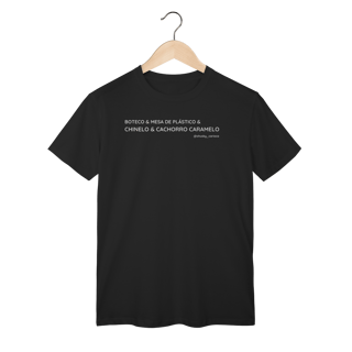 Nome do produtoboteco & mesa de plástico & chinelo & cachorro caramelo