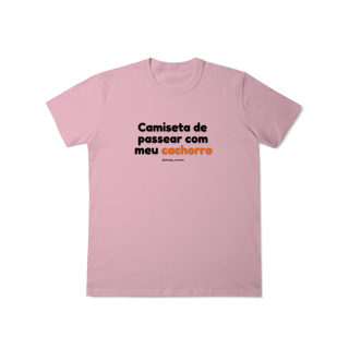 Nome do produtoCamiseta de passear com meu cachorro