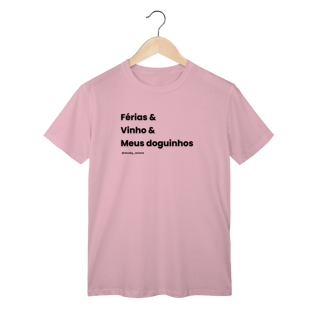 Nome do produtoFérias & Vinho & Meus doguinhos