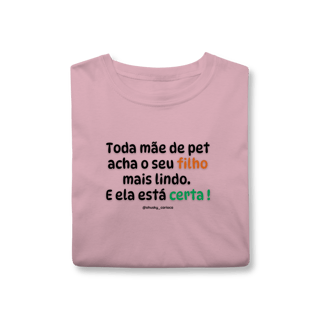 Nome do produtoToda mãe de pet acha o seu filho mais lindo. E ela está certa !