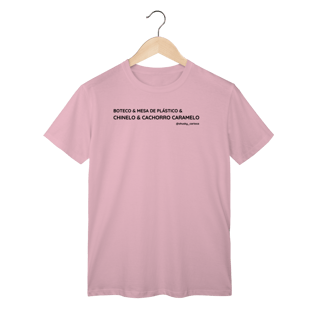 Nome do produtoboteco & mesa de plástico & chinelo & cachorro caramelo