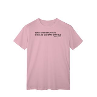 Nome do produtoboteco & mesa de plástico & chinelo & cachorro caramelo