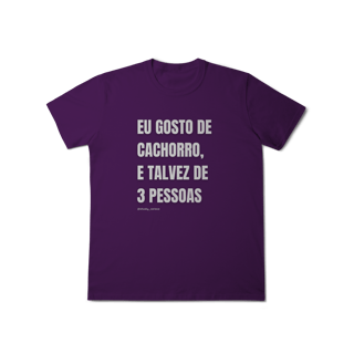 Nome do produtoEu gosto de cachorro, e talvez de 3 pessoas