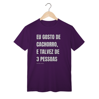 Nome do produtoEu gosto de cachorro, e talvez de 3 pessoas