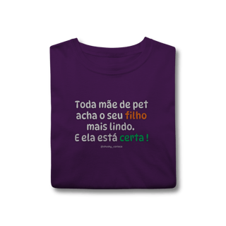 Nome do produtoToda mãe de pet acha o seu filho mais lindo. E ela está certa !