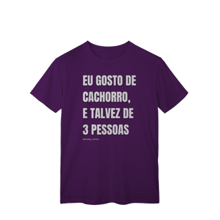 Nome do produtoEu gosto de cachorro, e talvez de 3 pessoas