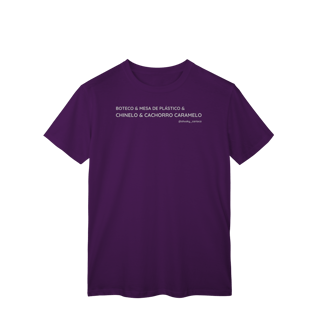 Nome do produtoboteco & mesa de plástico & chinelo & cachorro caramelo