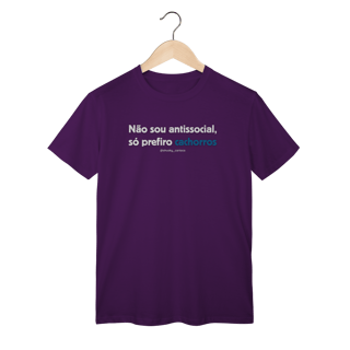 Nome do produtoNão sou antissocial, só prefiro cachorros