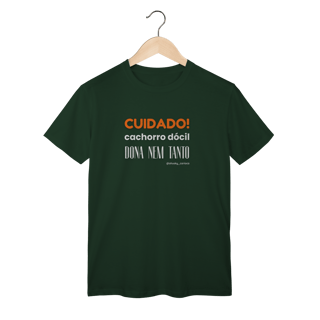 Cuidado! Cachorro dócil, dona nem tanto