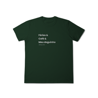 Nome do produtoFérias & Café & meu doguinho