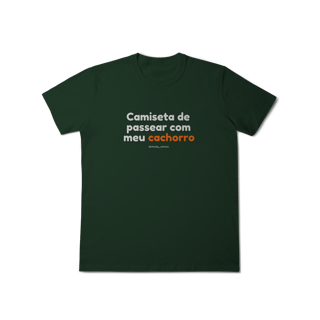 Nome do produtoCamiseta de passear com meu cachorro