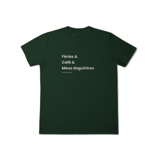 Nome do produtoFérias & Café & Meus doguinhos