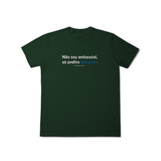 Nome do produtoNão sou antissocial, só prefiro cachorros