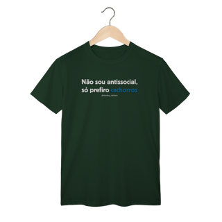 Nome do produtoNão sou antissocial, só prefiro cachorros