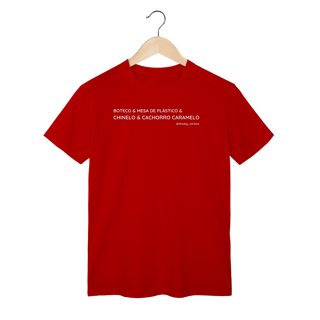 Nome do produtoboteco & mesa de plástico & chinelo & cachorro caramelo