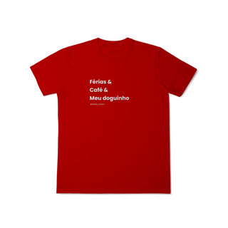 Nome do produtoFérias & Café & meu doguinho