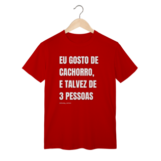 Nome do produtoEu gosto de cachorro, e talvez de 3 pessoas