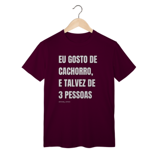 Nome do produtoEu gosto de cachorro, e talvez de 3 pessoas