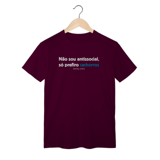 Nome do produtoNão sou antissocial, só prefiro cachorros