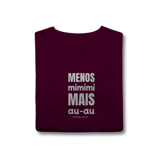 Nome do produtoMenos mimimi, mais au‑au