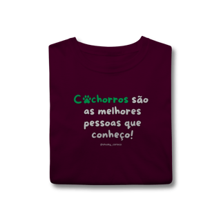 Nome do produtoCachorros são as melhores pessoas que conheço!