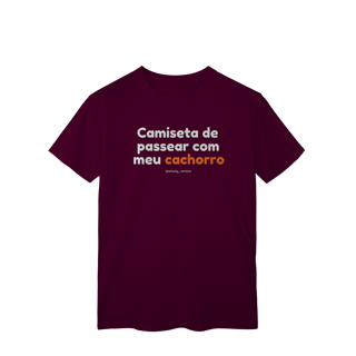 Nome do produtoCamiseta de passear com meu cachorro