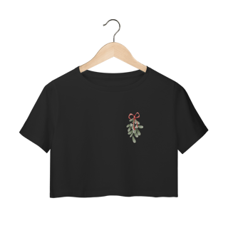 Nome do produto Camisa Cropped - Visco de Natal